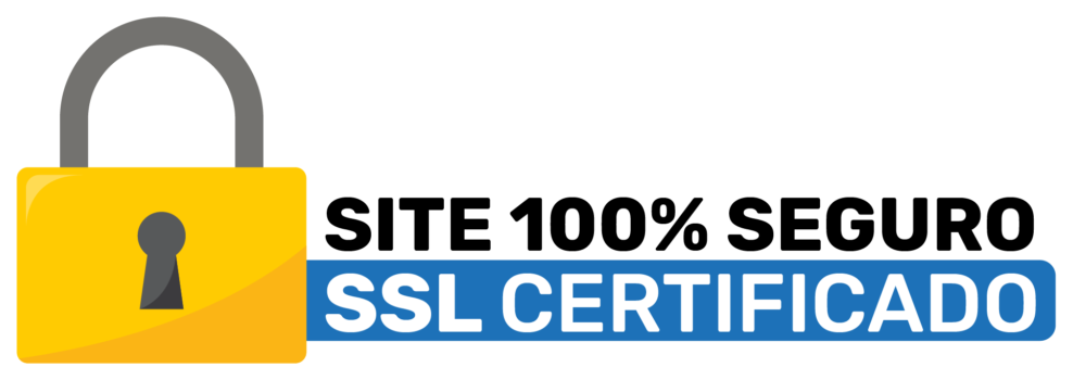 Site 100% seguro — SSL Certificado